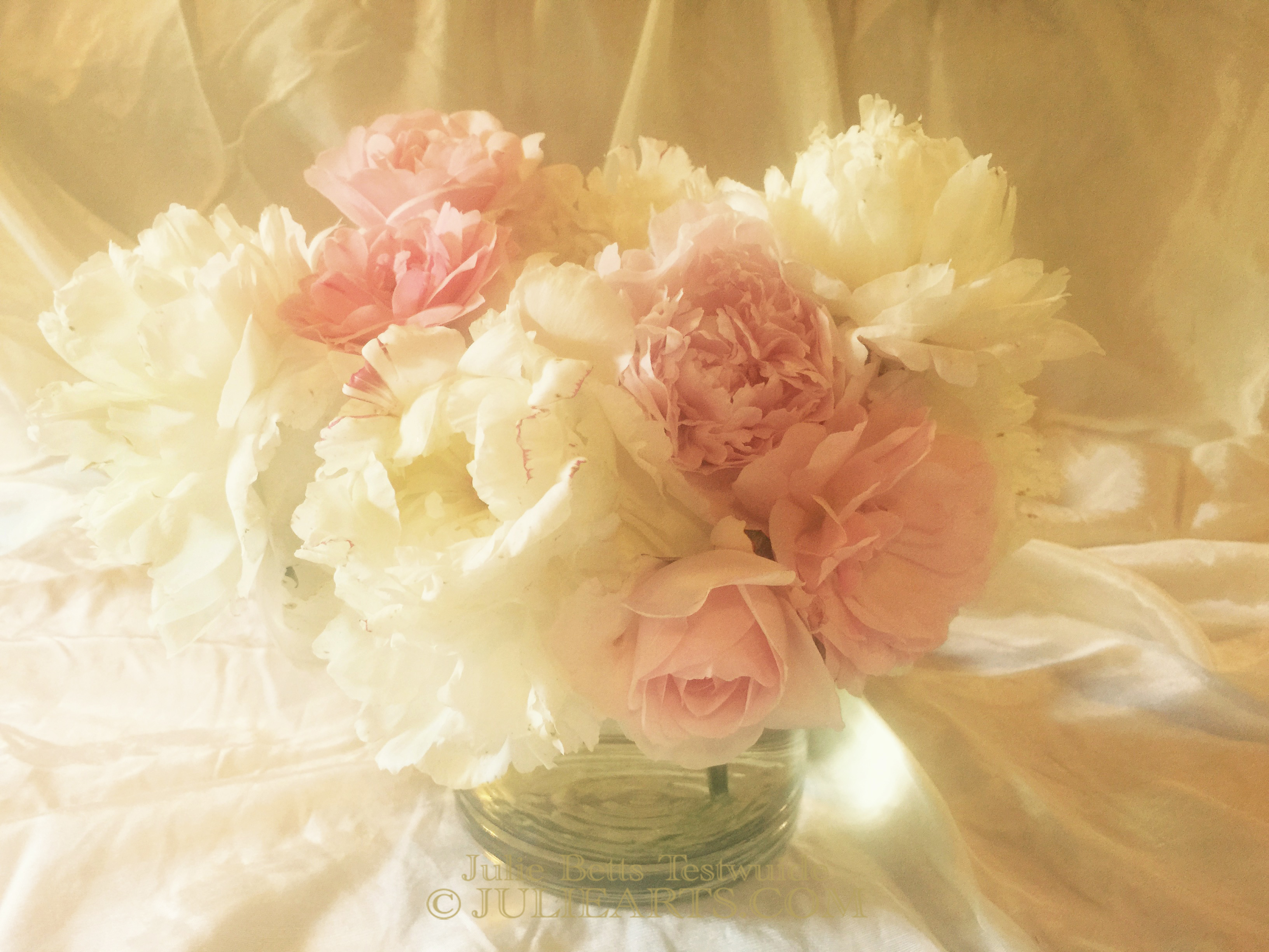 Roses and Peonies